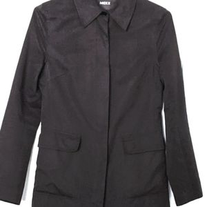 Mexx Dark Grey, Light Lined Buttoned Trench Coat. Sz 2.